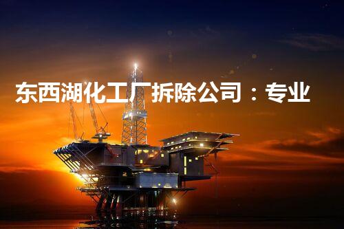 东西湖化工厂拆除公司：专业资质齐全，安全高效拆除典范