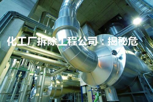 化工厂拆除工程公司：揭秘危险废物的终结者！