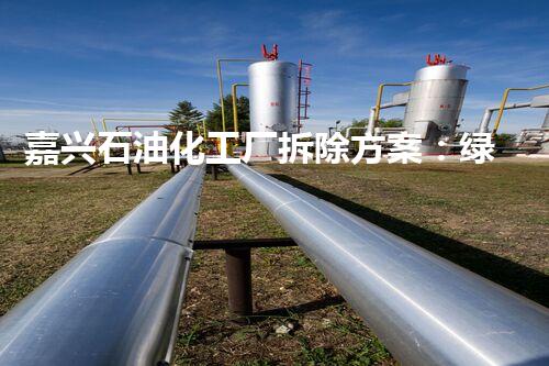嘉兴石油化工厂拆除方案：绿色转型，安全高效的典范之举