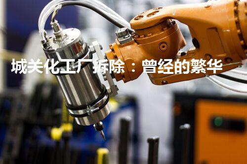 城关化工厂拆除：曾经的繁华，如今的何去何从？