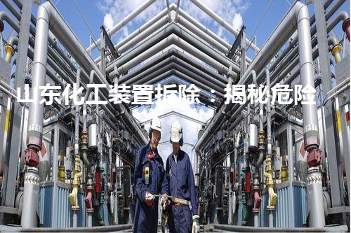 山东化工装置拆除：揭秘危险废料的终结之战！