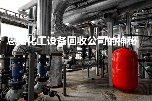 恩阳化工设备回收公司的神秘力量？你绝对想不到的行业内幕！