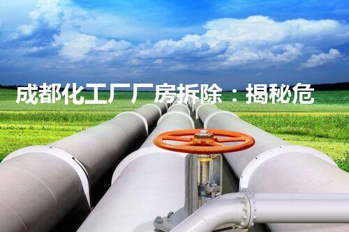 成都化工厂厂房拆除：揭秘危险废物的终结之谜！