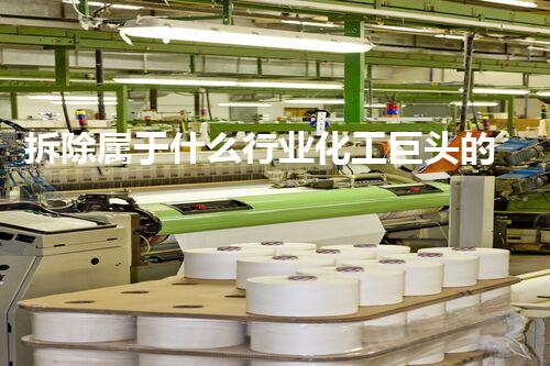 拆除属于什么行业化工巨头的秘密解构：揭开工业废弃物的神秘面纱