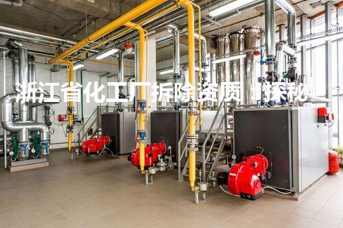 浙江省化工厂拆除资质：探秘废弃厂房背后的惊人秘密！