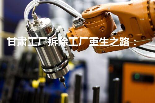 甘肃工厂拆除工厂重生之路：如何实现安全高效拆除？