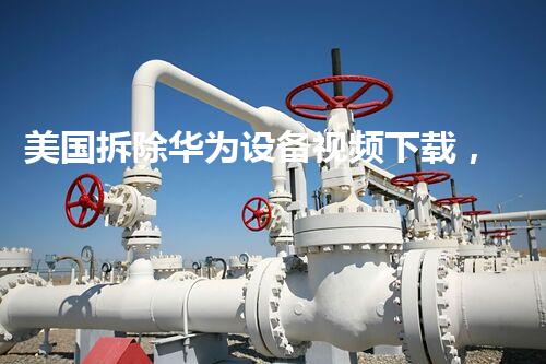 美国拆除华为设备视频下载，见证技术革新里程碑