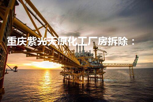 重庆紫光天原化工厂房拆除：安全高效，绿色转型典范项目正式启动