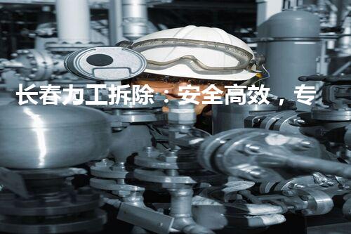 长春力工拆除：安全高效，专业典范