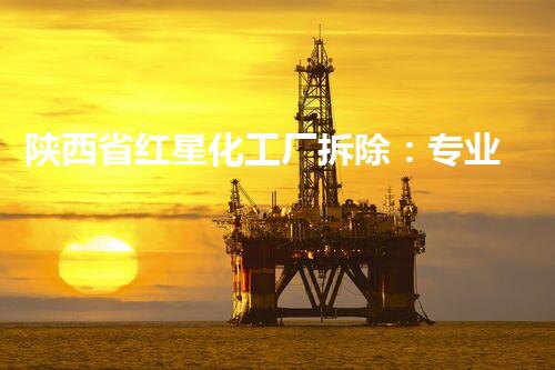 陕西省红星化工厂拆除：专业高效，绿色安全典范项目展示