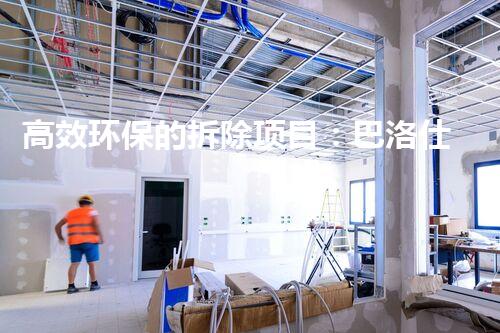 高效环保的拆除项目：巴洛仕集团专业助力安全改造升级