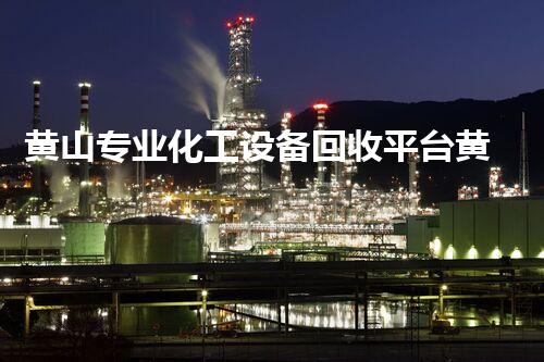 黄山专业化工设备回收平台黄山化工设备回收平台：高效、安全、环保解决方案揭秘